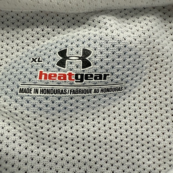 Under Armour Men's White Heat Gear Tank Top - Picture 3 of 3
